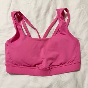 Lululemon Hot Pink sports bra